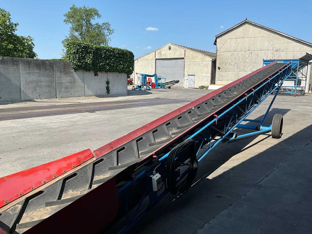 Mobile conveyor belt - toggle clamp - Лентов транспортьор: снимка 4 Mobile conveyor belt - toggle clamp - Лентов транспортьор: снимка 4