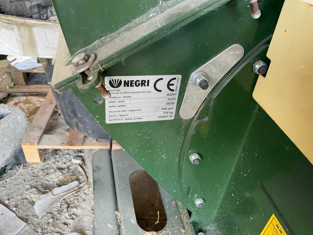 Negri R225T - Дробилка за дървесина: снимка 4 Negri R225T - Дробилка за дървесина: снимка 4