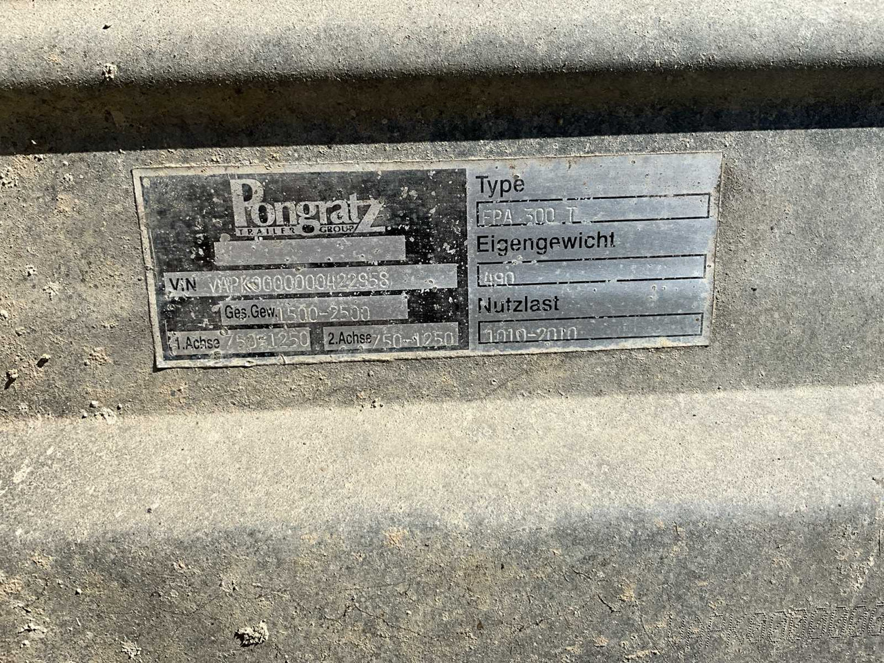 За превоз на животни ремарке Pongratz EPA 300 T: снимка 11