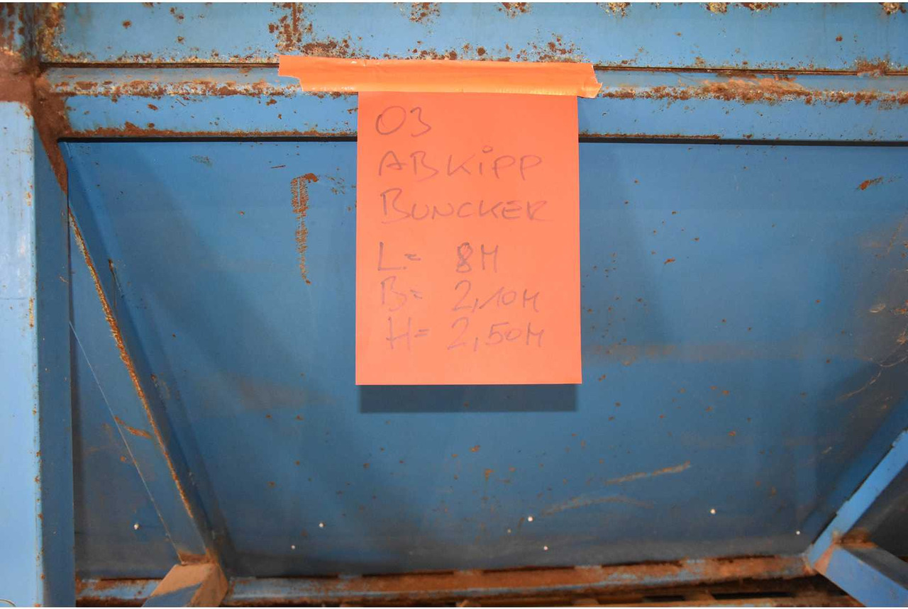 Potato bunker - Оборудване за съхранение: снимка 2 Potato bunker - Оборудване за съхранение: снимка 2