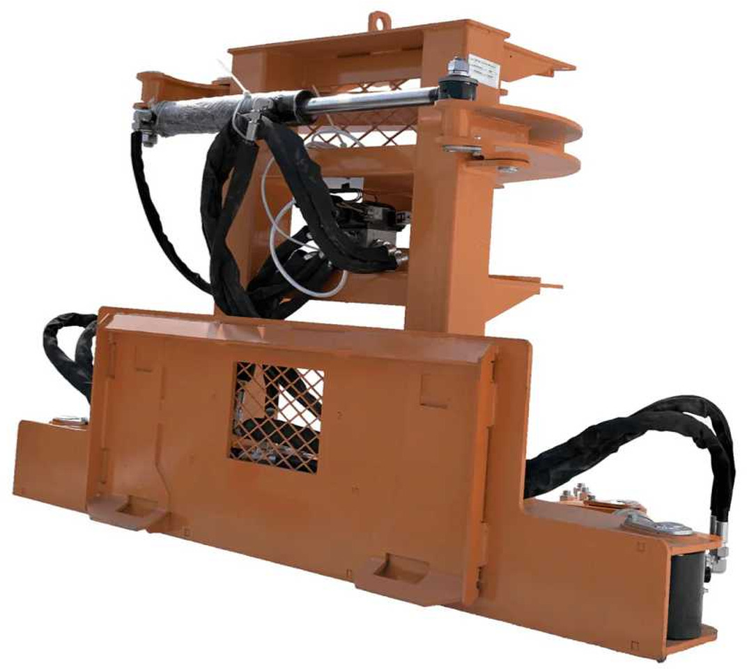 Прикачен инвентар за Строителна техника Rhino-cross Tree shear with grapple bomenzaag met grijper: снимка 6
