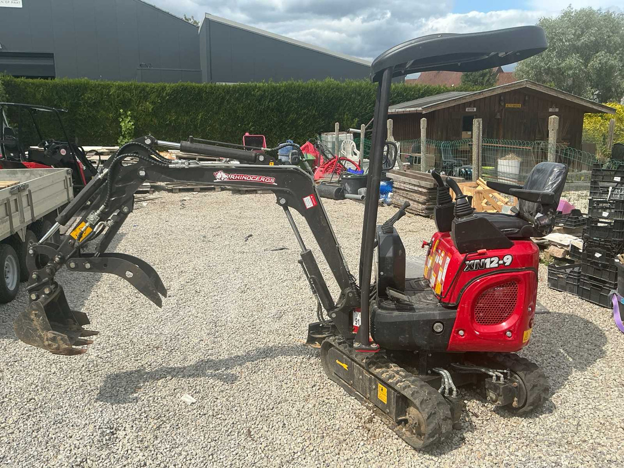 RHINOCEROS XN12-9 MINI EXCAVATOR + ACC. (35 HOURS) - Мини багер: снимка 1 RHINOCEROS XN12-9 MINI EXCAVATOR + ACC. (35 HOURS) - Мини багер: снимка 1