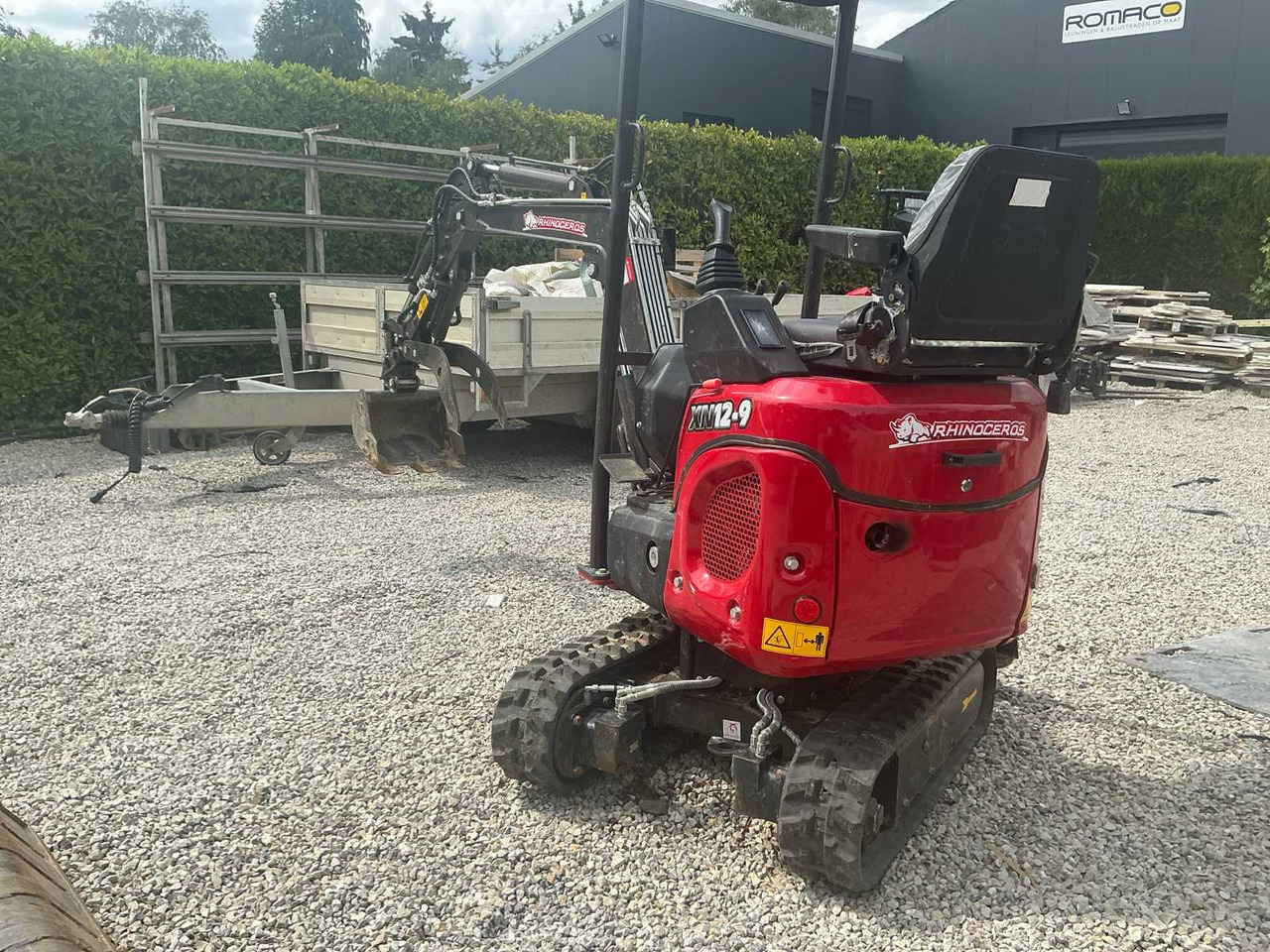 RHINOCEROS XN12-9 MINI EXCAVATOR + ACC. (35 HOURS) - Мини багер: снимка 3 RHINOCEROS XN12-9 MINI EXCAVATOR + ACC. (35 HOURS) - Мини багер: снимка 3
