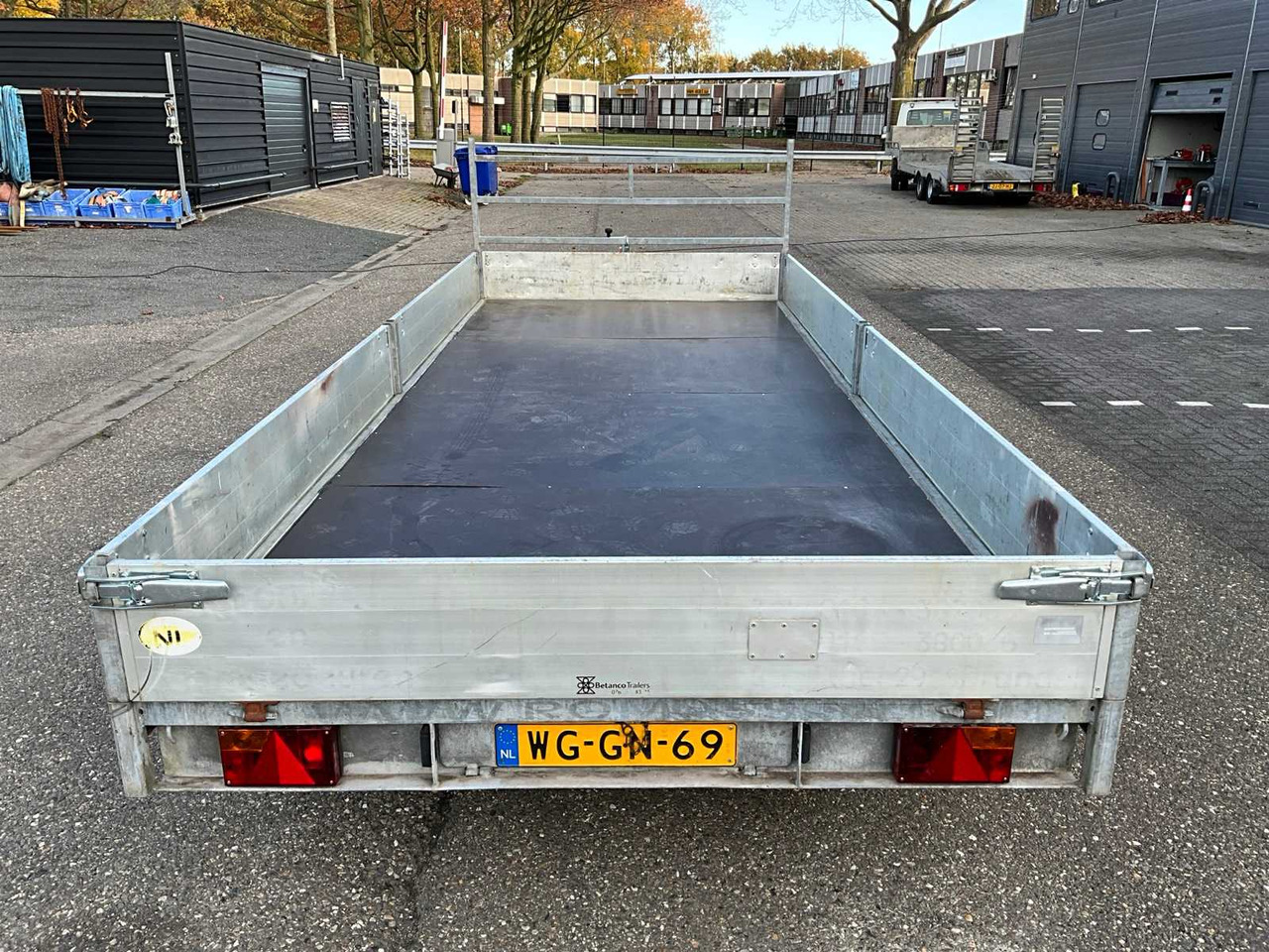 2002 HAPERT AL2000 PLATFORM TRAILER - Ремарке: снимка 4 2002 HAPERT AL2000 PLATFORM TRAILER - Ремарке: снимка 4