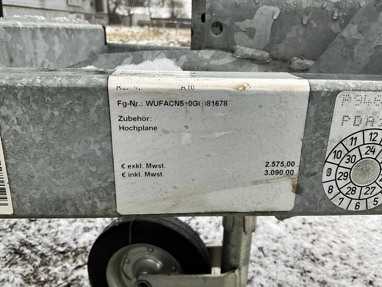 Ремарке HUMER P 1223-VS-1500 CAR TRAILER: снимка 7 Ремарке HUMER P 1223-VS-1500 CAR TRAILER: снимка 7