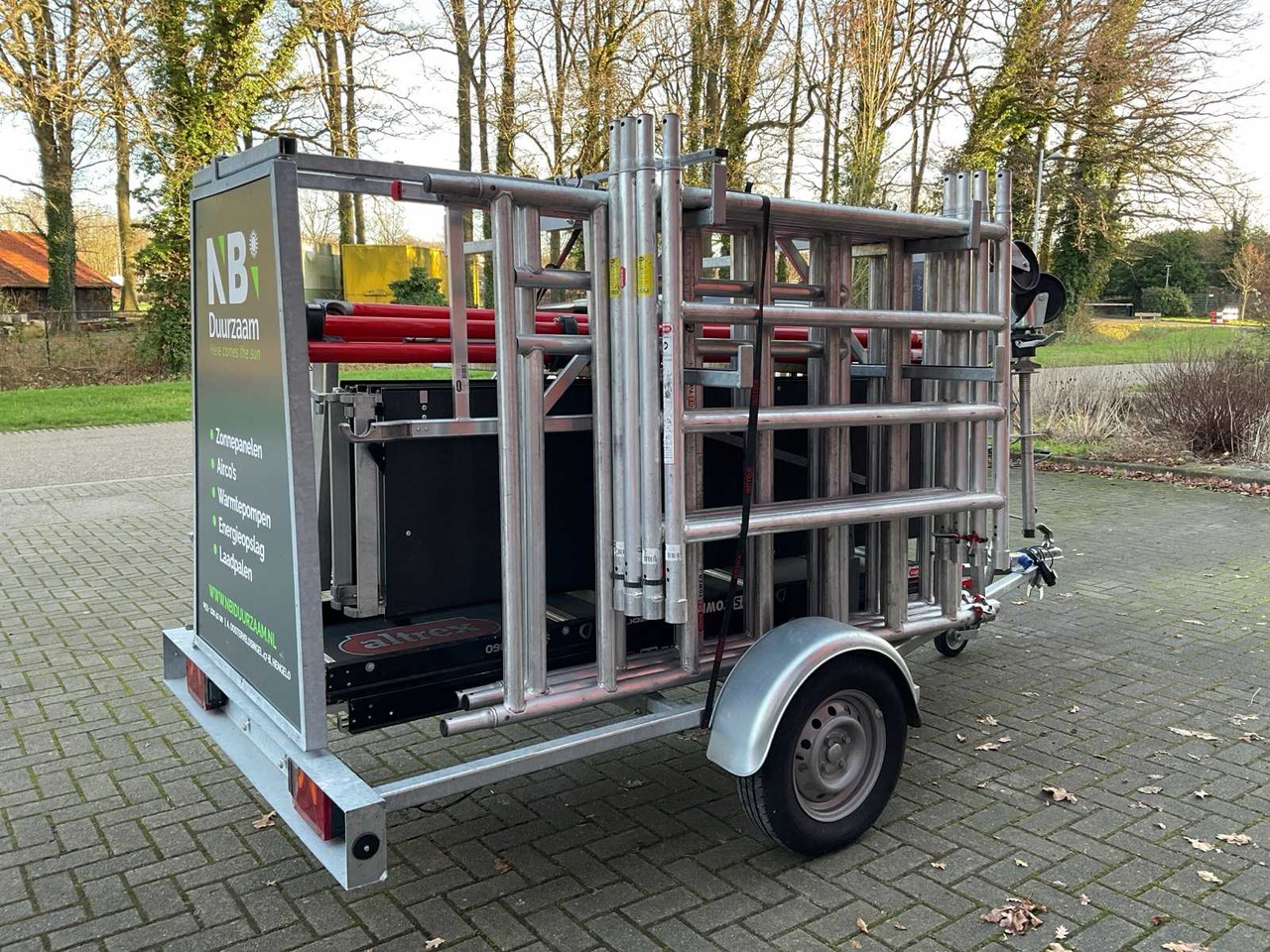 KLAAS ZIJLSTRA SCAFFOLD TRAILER V.V. ALTREX ERGO SCAFFOLD - Ремарке: снимка 2 KLAAS ZIJLSTRA SCAFFOLD TRAILER V.V. ALTREX ERGO SCAFFOLD - Ремарке: снимка 2