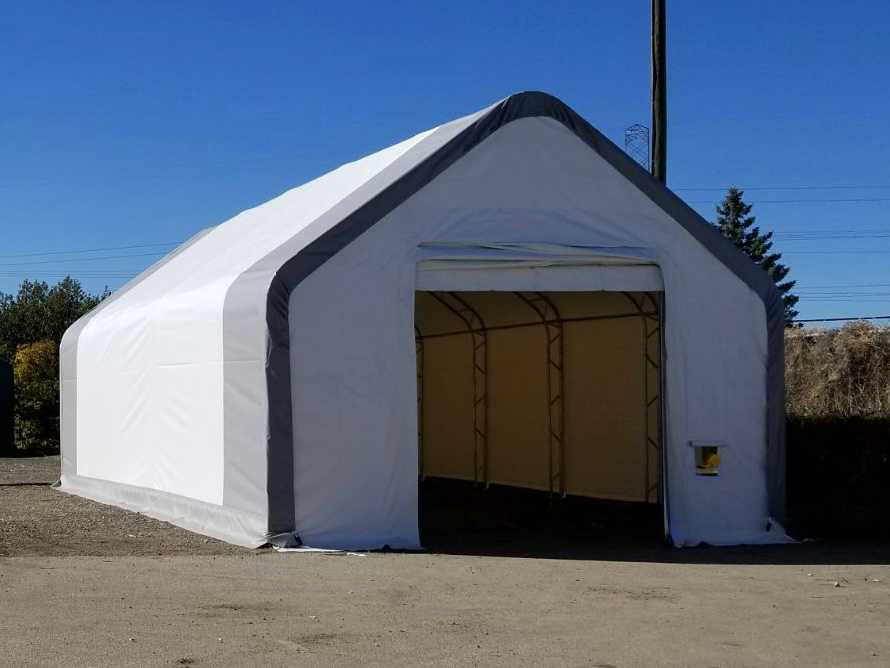 Rhino-Cross-Shelter 335017DP - 15,25x10x5,2 m - Резервоар за съхранение: снимка 1 Rhino-Cross-Shelter 335017DP - 15,25x10x5,2 m - Резервоар за съхранение: снимка 1