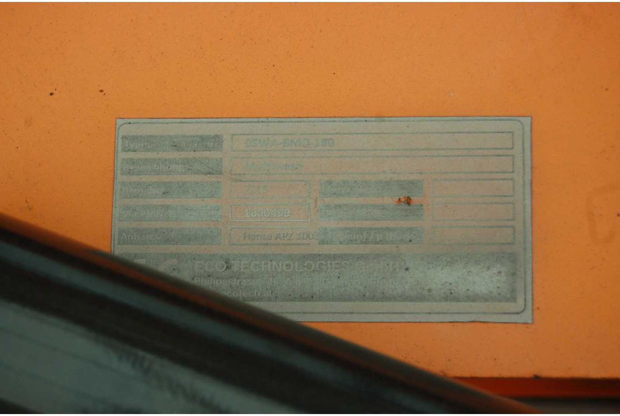 Ecotech SWA-BMD-180 - Селскостопанска техника: снимка 2 Ecotech SWA-BMD-180 - Селскостопанска техника: снимка 2