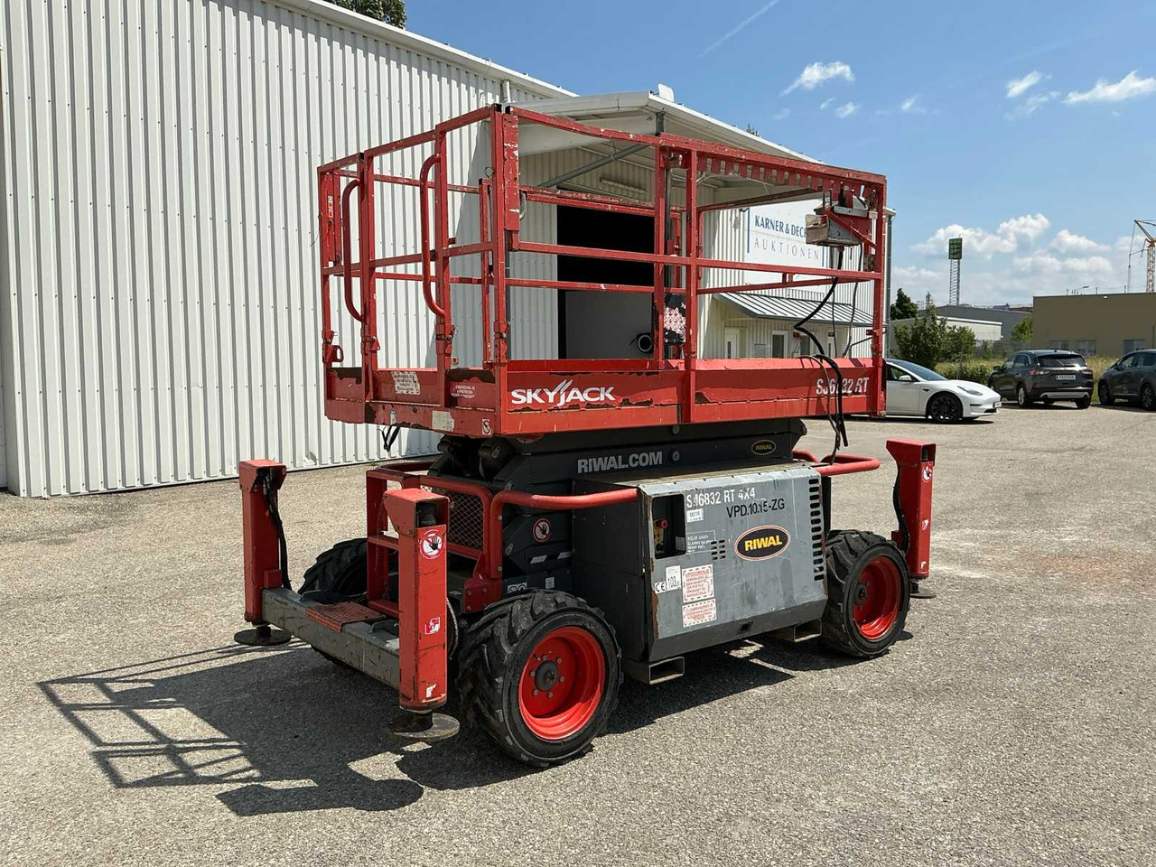 Skyjack SJ6832RT 4x4 - Работна площадка: снимка 4 Skyjack SJ6832RT 4x4 - Работна площадка: снимка 4