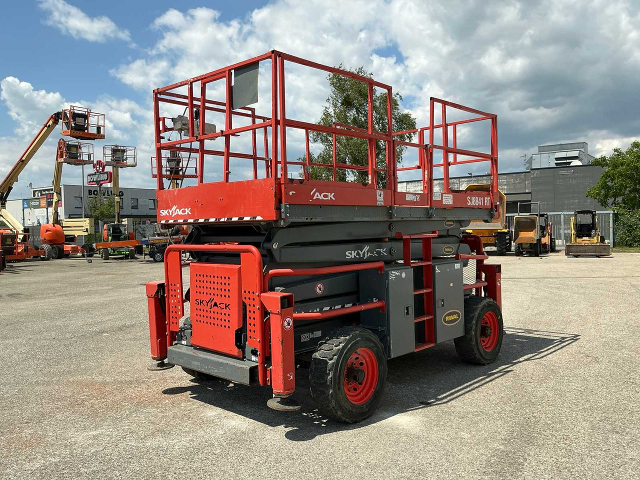 Skyjack SJ8841 RT 4x4 - Работна площадка: снимка 2 Skyjack SJ8841 RT 4x4 - Работна площадка: снимка 2
