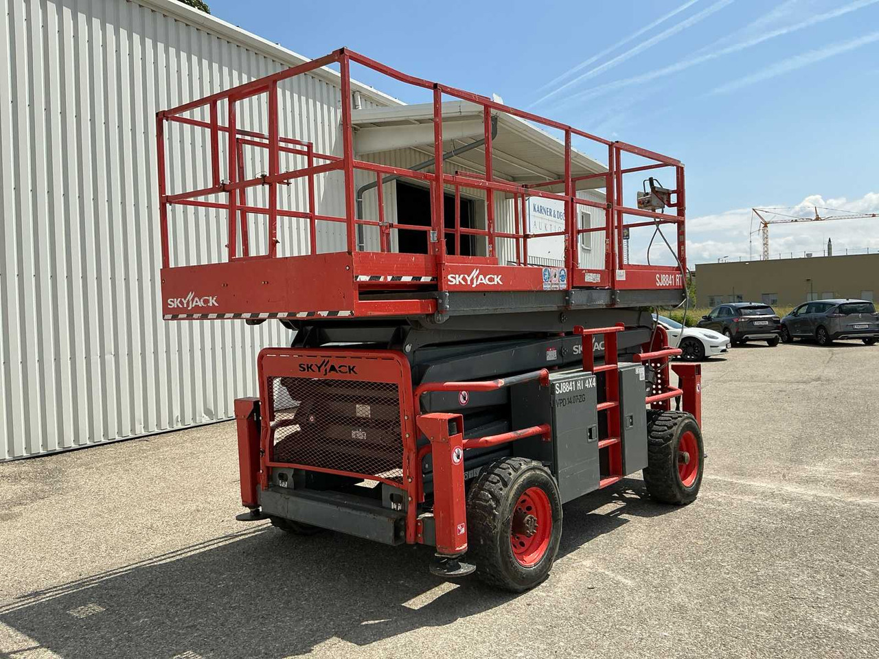 Skyjack SJ8841 RT 4x4 - Работна площадка: снимка 4 Skyjack SJ8841 RT 4x4 - Работна площадка: снимка 4