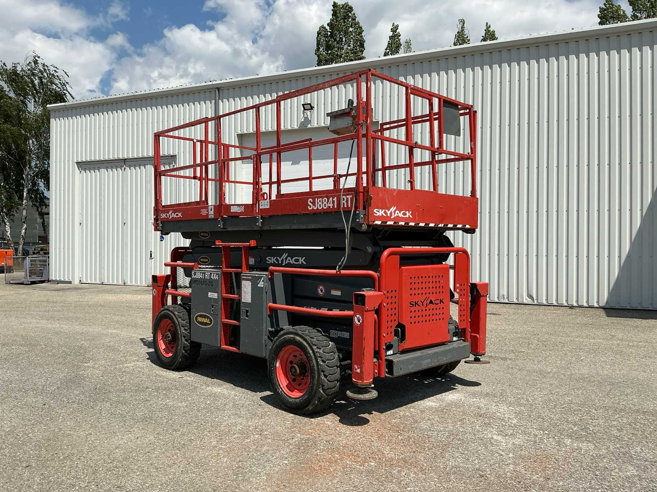 Skyjack SJ8841 RT 4x4 - Работна площадка: снимка 1 Skyjack SJ8841 RT 4x4 - Работна площадка: снимка 1