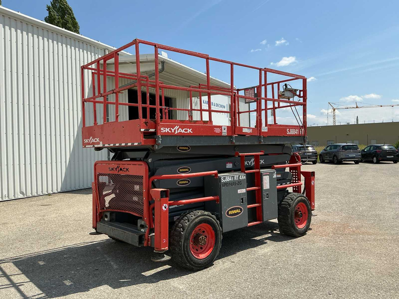 Skyjack SJ8841 RT 4x4 - Работна площадка: снимка 4 Skyjack SJ8841 RT 4x4 - Работна площадка: снимка 4
