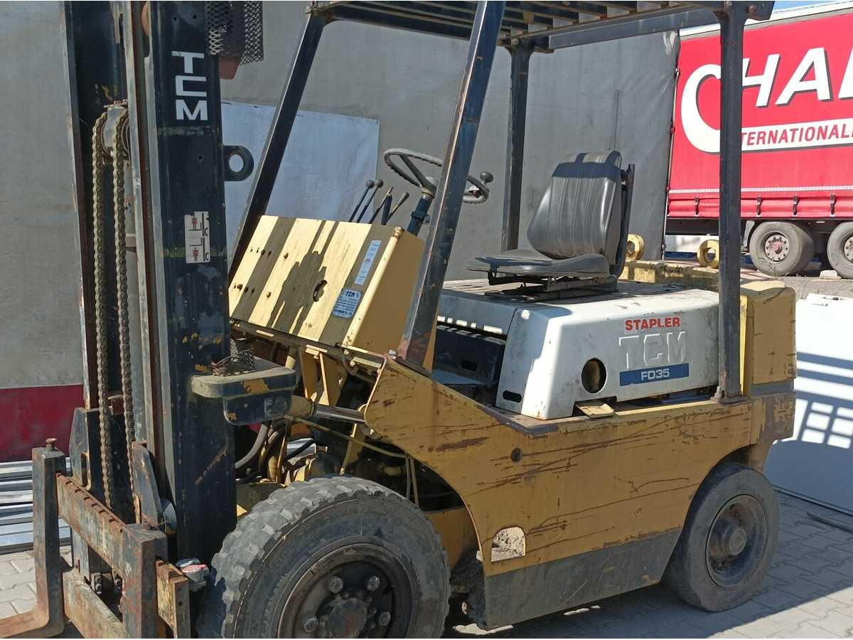TCM FD35Z3 FORKLIFT TRUCKS - Мотокар: снимка 3 TCM FD35Z3 FORKLIFT TRUCKS - Мотокар: снимка 3