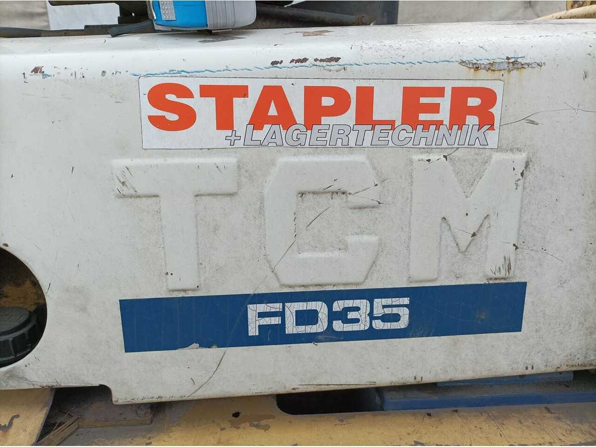 TCM FD35Z3 FORKLIFT TRUCKS - Мотокар: снимка 5 TCM FD35Z3 FORKLIFT TRUCKS - Мотокар: снимка 5