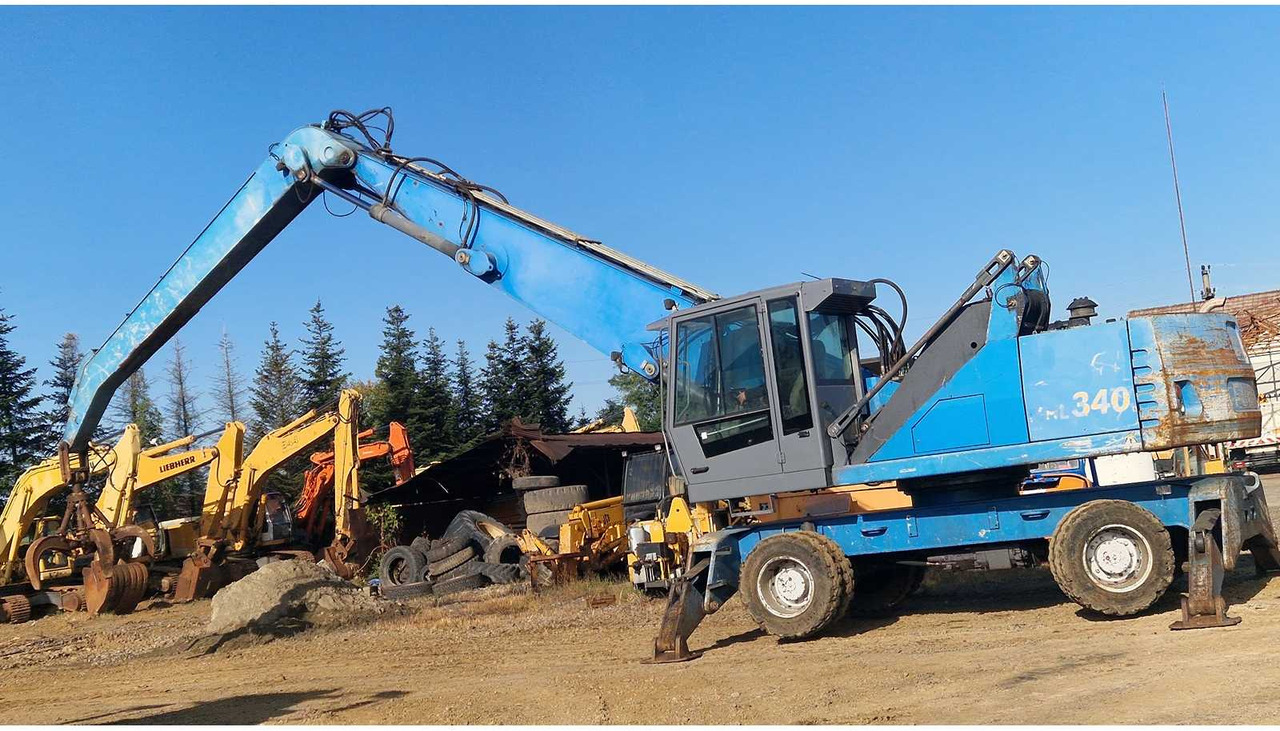 TEREX FUCHS MHL 340 - Колесен багер: снимка 2 TEREX FUCHS MHL 340 - Колесен багер: снимка 2