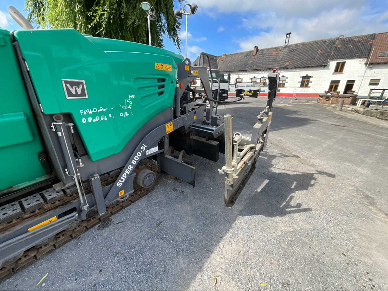 VÖGELE Super 800-3i - Асфалтополагач: снимка 3 VÖGELE Super 800-3i - Асфалтополагач: снимка 3