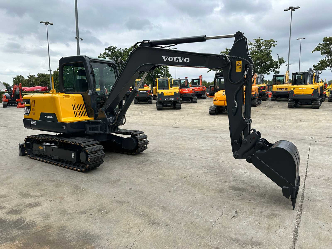 VOLVO EC55D - Верижен багер: снимка 3 VOLVO EC55D - Верижен багер: снимка 3