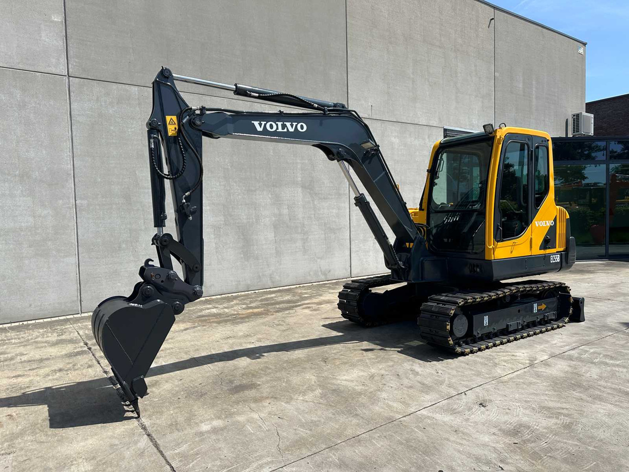 Volvo EC55B - Верижен багер: снимка 1 Volvo EC55B - Верижен багер: снимка 1
