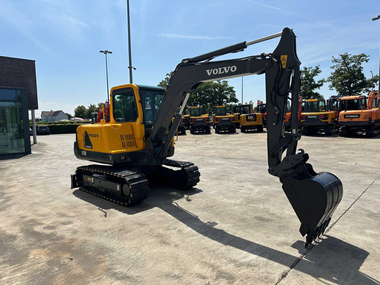 Volvo EC55B - Верижен багер: снимка 3 Volvo EC55B - Верижен багер: снимка 3