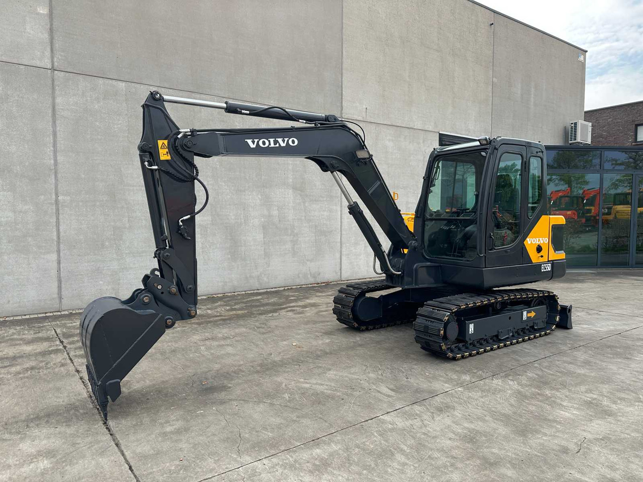 Volvo EC55D - Верижен багер: снимка 1 Volvo EC55D - Верижен багер: снимка 1
