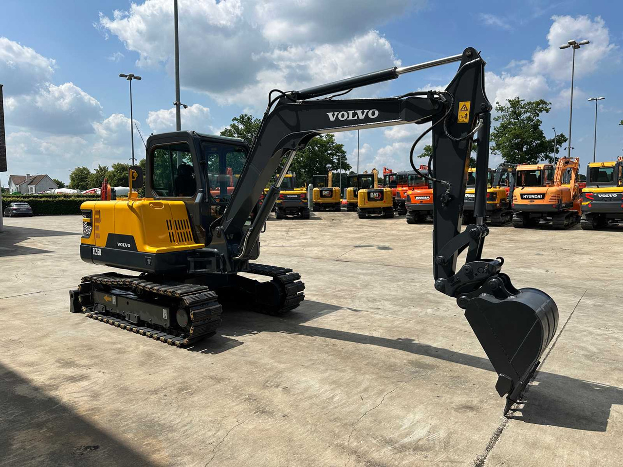 Volvo EC55D - Верижен багер: снимка 3 Volvo EC55D - Верижен багер: снимка 3
