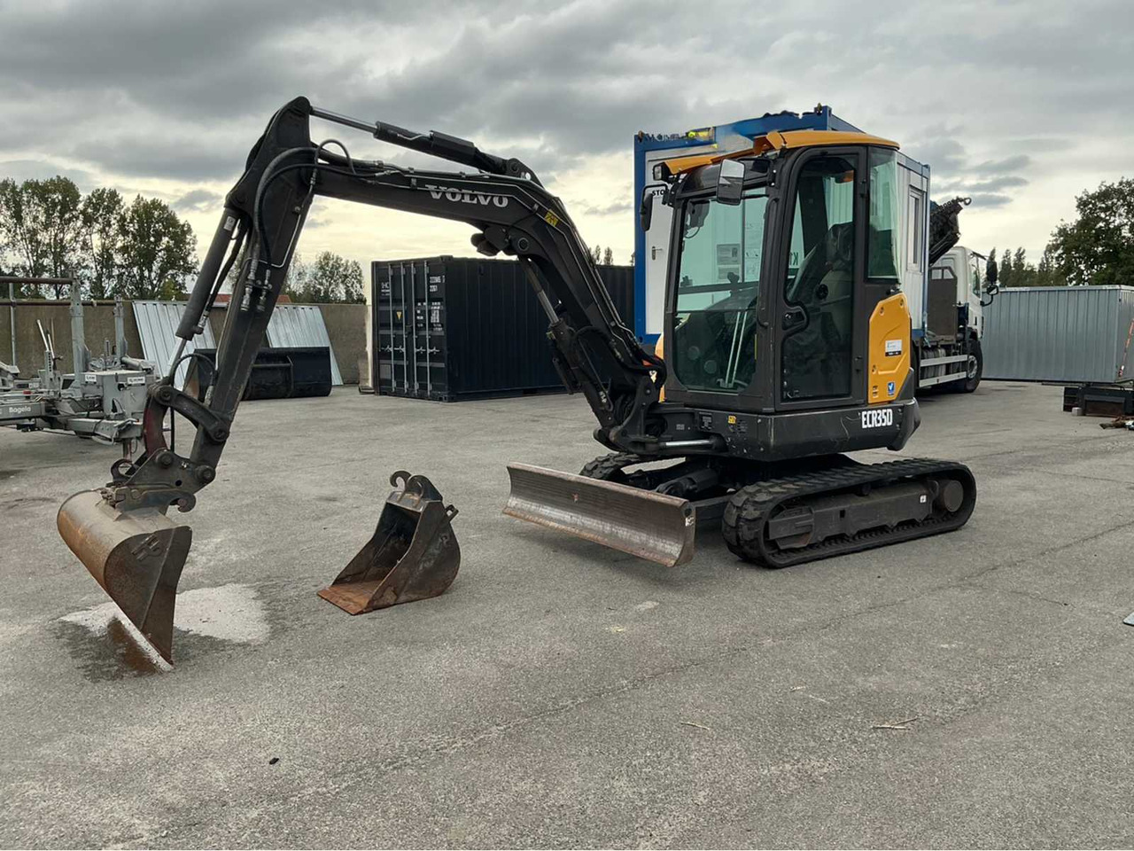 Volvo ECR35D - Верижен багер: снимка 1 Volvo ECR35D - Верижен багер: снимка 1