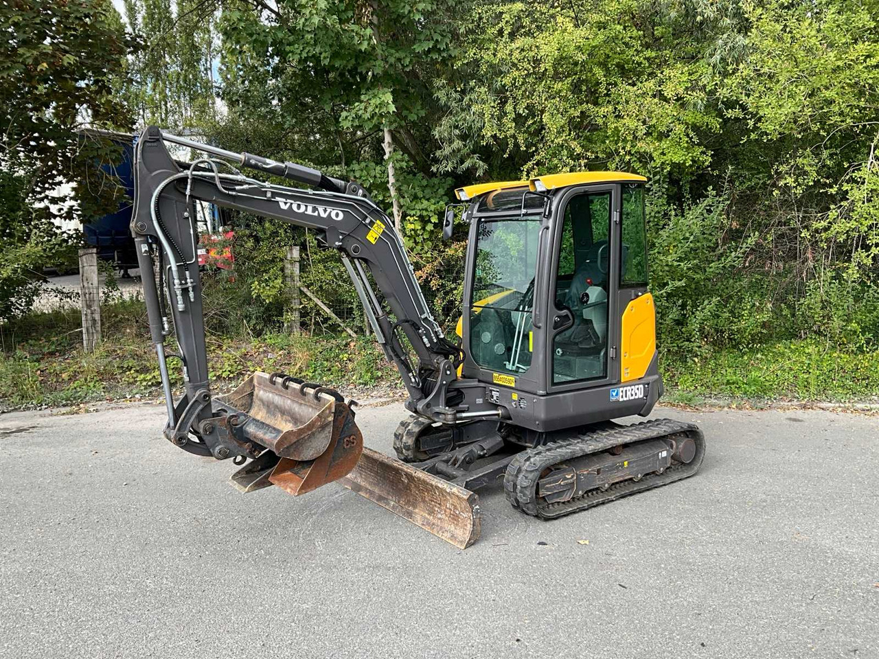 Volvo ECR35D - Мини багер: снимка 1 Volvo ECR35D - Мини багер: снимка 1