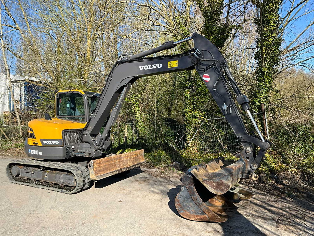 Volvo ECR88D pro - Мини багер: снимка 5 Volvo ECR88D pro - Мини багер: снимка 5