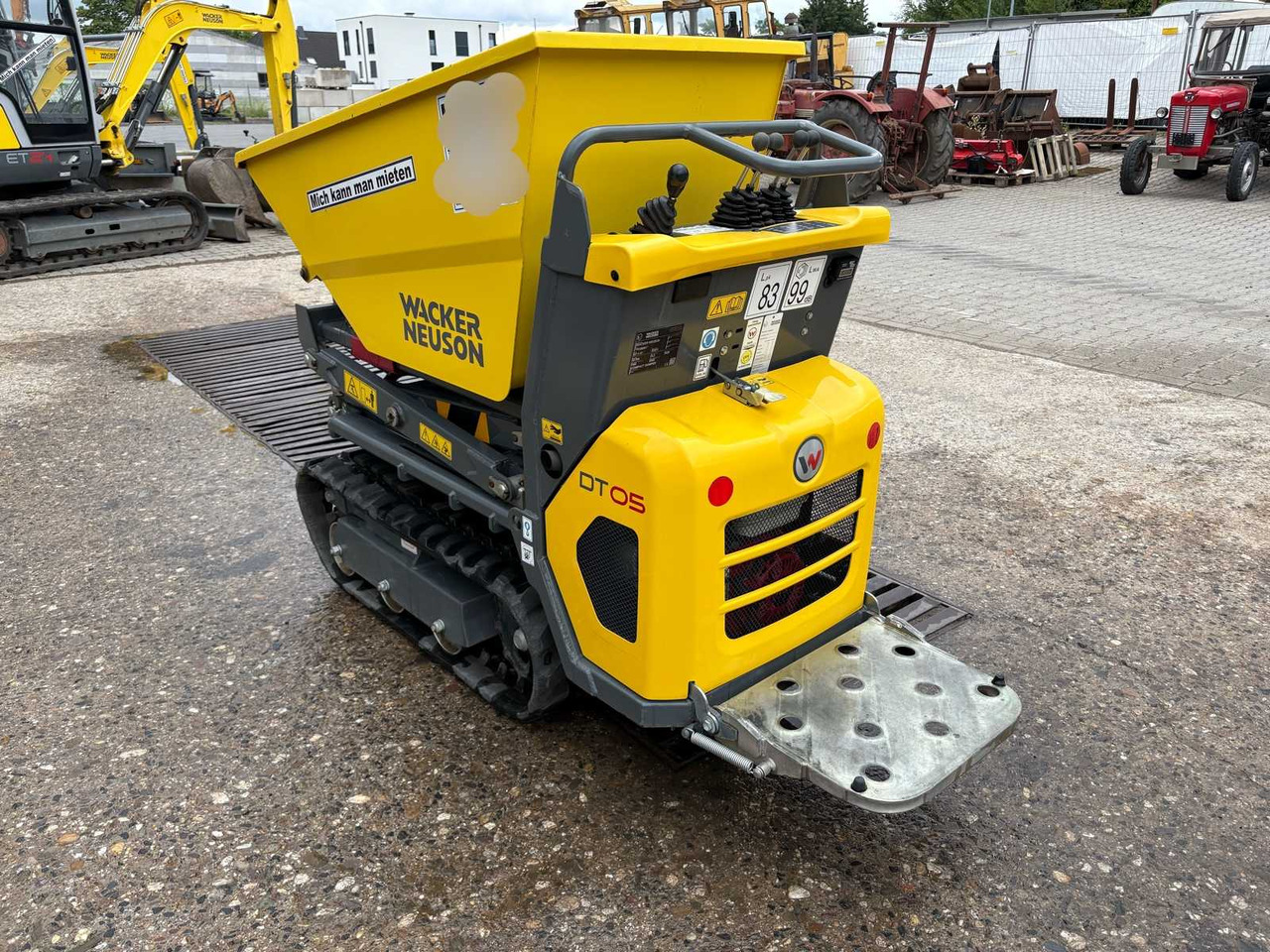 Wacker Neuson DT 05 DT11-01 - Самосвал: снимка 3 Wacker Neuson DT 05 DT11-01 - Самосвал: снимка 3