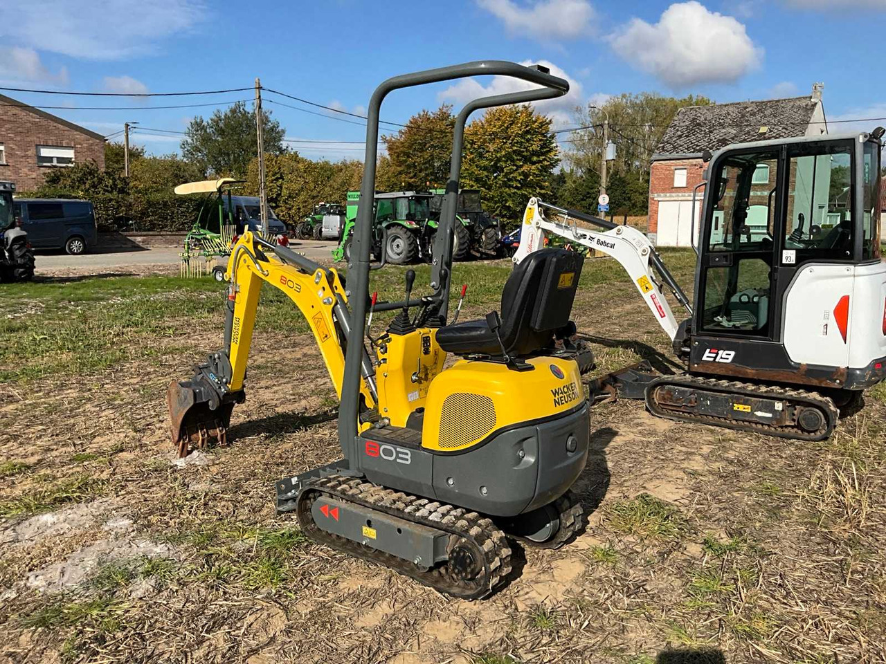Wacker Neuson E08-01 - Мини багер: снимка 4 Wacker Neuson E08-01 - Мини багер: снимка 4