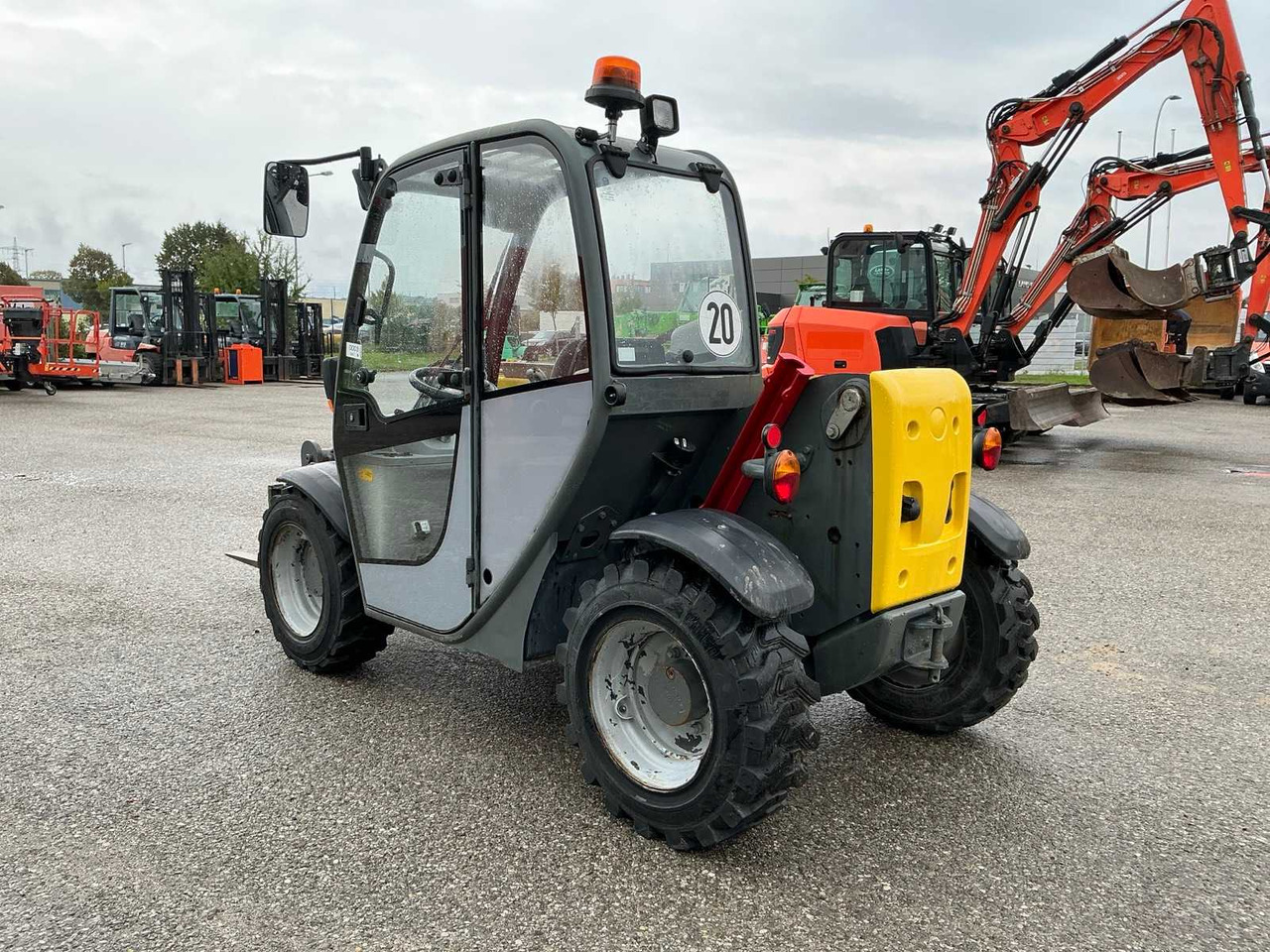 Weidemann Kramer 4512CC - Мини челен товарач: снимка 3 Weidemann Kramer 4512CC - Мини челен товарач: снимка 3