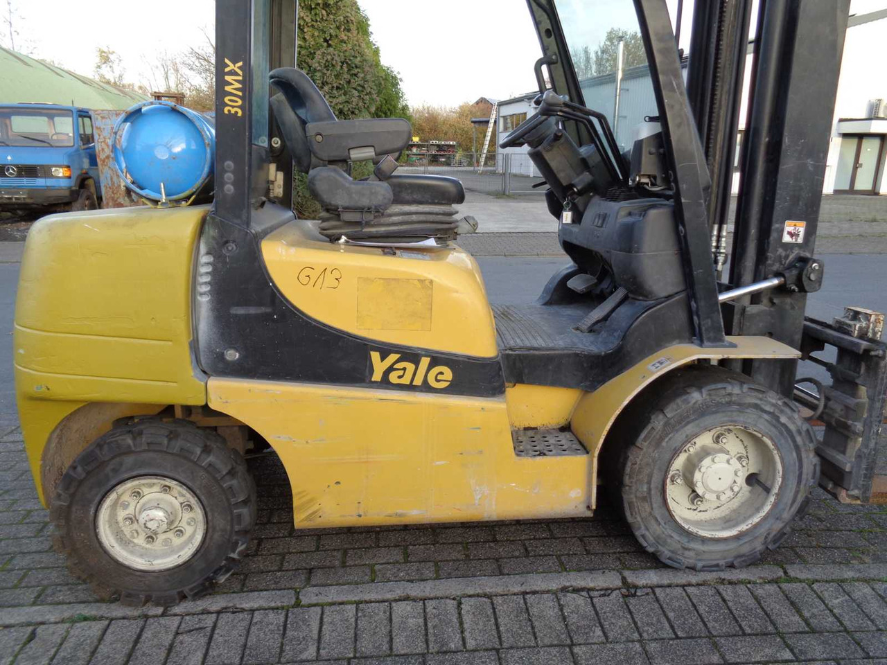 YALE GLP 30 MXV 2445 GAS FORKLIFT, YALE-GLP 30 MXV 2445 - Мотокар: снимка 1 YALE GLP 30 MXV 2445 GAS FORKLIFT, YALE-GLP 30 MXV 2445 - Мотокар: снимка 1