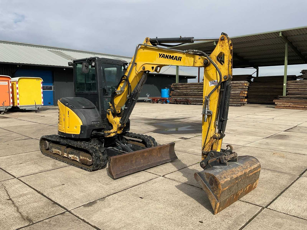 Yanmar ViO50 - Верижен багер: снимка 3 Yanmar ViO50 - Верижен багер: снимка 3