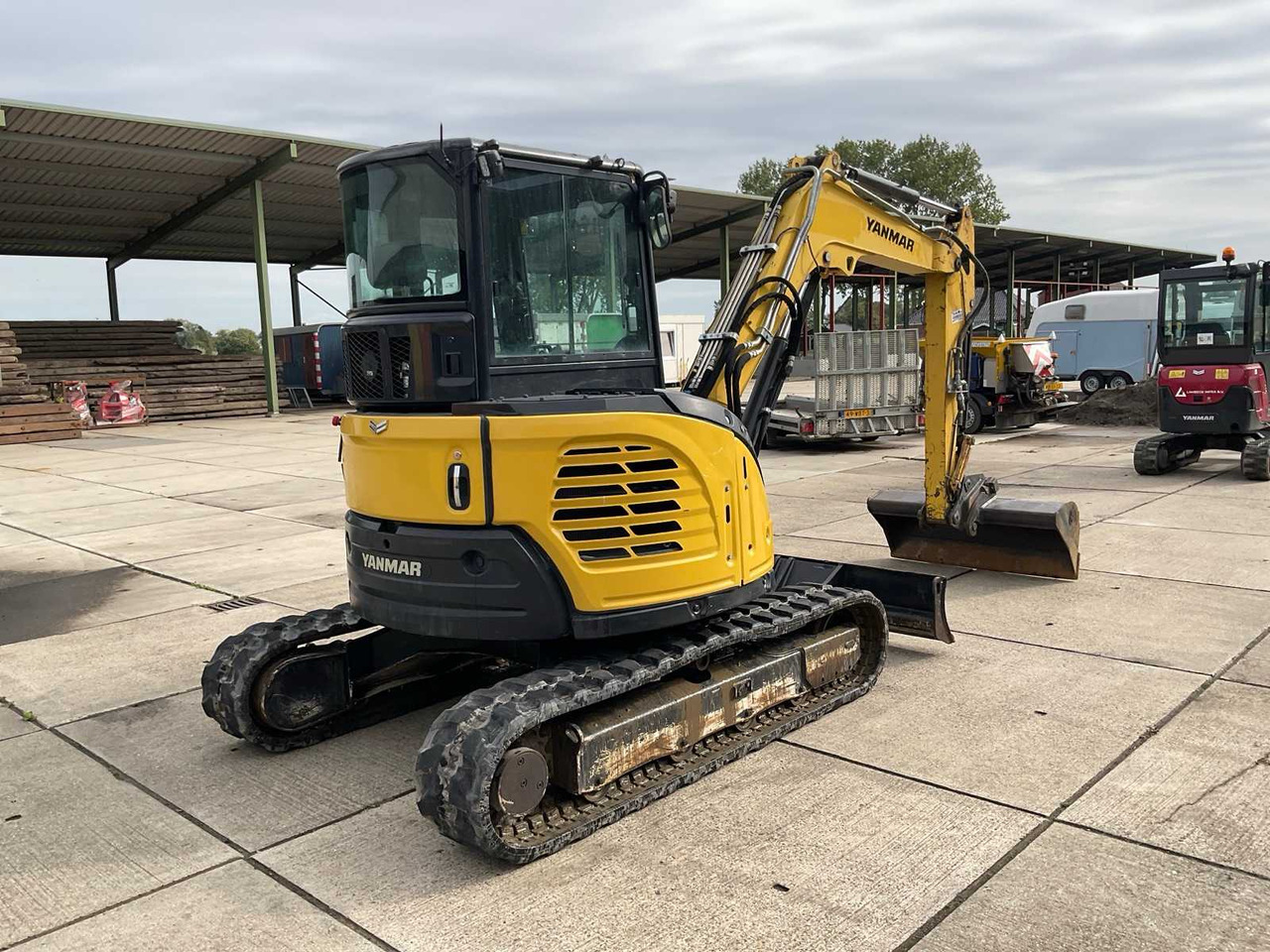 Yanmar ViO50 - Верижен багер: снимка 5 Yanmar ViO50 - Верижен багер: снимка 5