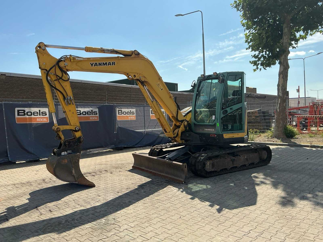 Yanmar ViO80-U - Верижен багер: снимка 1 Yanmar ViO80-U - Верижен багер: снимка 1