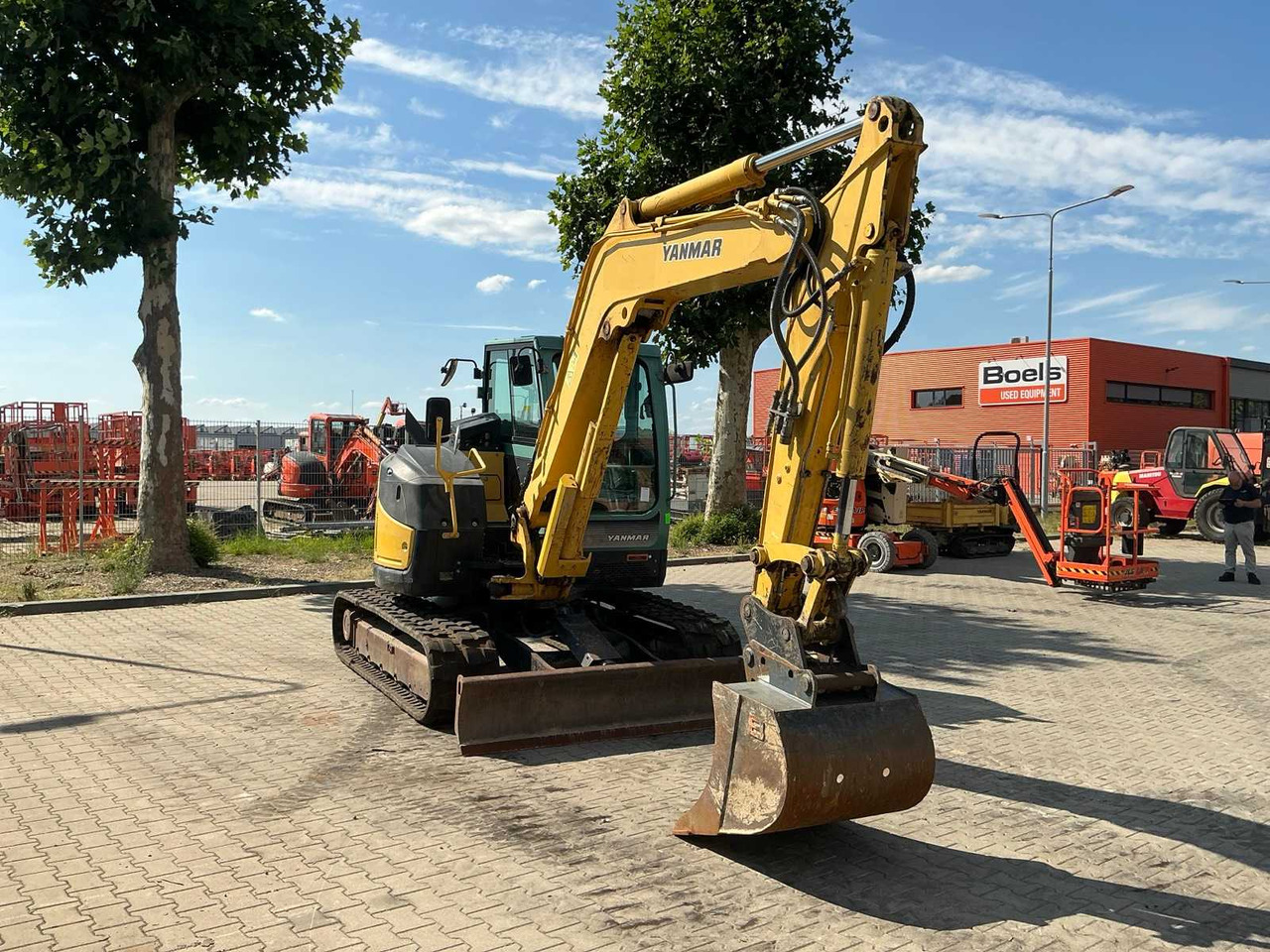 Yanmar ViO80-U - Верижен багер: снимка 4 Yanmar ViO80-U - Верижен багер: снимка 4