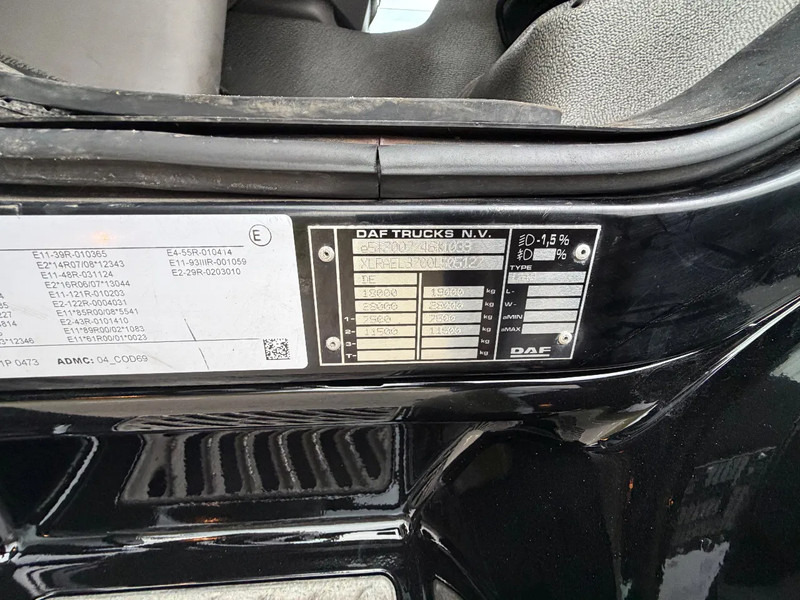 DAF CF 320 LF320.19. EURO6. 2021. 760x248x270 - Камион с брезент: снимка 5 DAF CF 320 LF320.19. EURO6. 2021. 760x248x270 - Камион с брезент: снимка 5