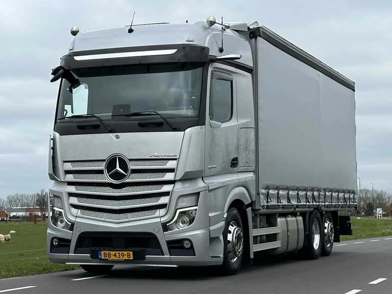 Mercedes-Benz Actros ACTROS 2545LL EURO6. 2021. 280dKm!! - Камион с брезент: снимка 1 Mercedes-Benz Actros ACTROS 2545LL EURO6. 2021. 280dKm!! - Камион с брезент: снимка 1