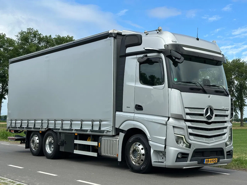 Mercedes-Benz Actros ACTROS 2545LL EURO6. 2021. Schuifzeil Bakwagen met Laadklep. - Камион с брезент: снимка 5 Mercedes-Benz Actros ACTROS 2545LL EURO6. 2021. Schuifzeil Bakwagen met Laadklep. - Камион с брезент: снимка 5