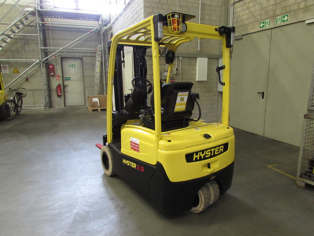 Hyster J2.0XNT MWB - Електрокар: снимка 2 Hyster J2.0XNT MWB - Електрокар: снимка 2