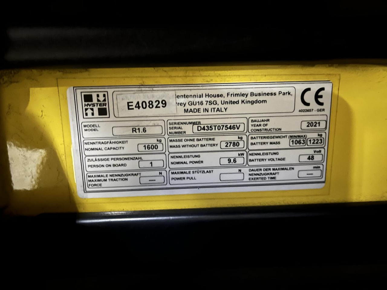 Hyster R1.6 - Ричтрак: снимка 4 Hyster R1.6 - Ричтрак: снимка 4