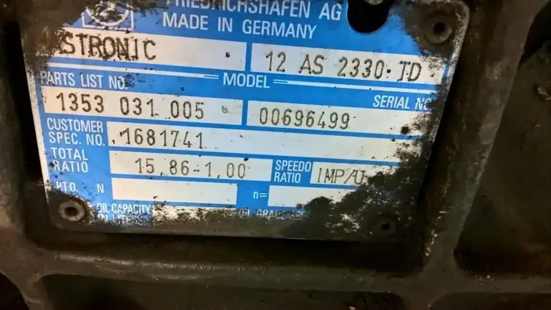 DAF Versnellingsbak 12AS2330TD - Скоростна кутия и части за Камион: снимка 3 DAF Versnellingsbak 12AS2330TD - Скоростна кутия и части за Камион: снимка 3