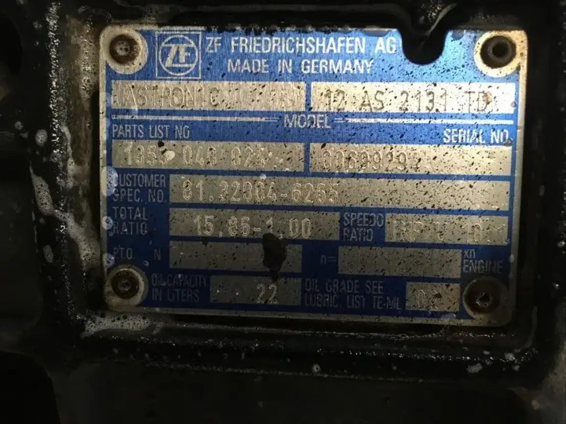 MAN Versnellingsbak 12AS2131 TD + IT3 - Скоростна кутия и части за Камион: снимка 5 MAN Versnellingsbak 12AS2131 TD + IT3 - Скоростна кутия и части за Камион: снимка 5