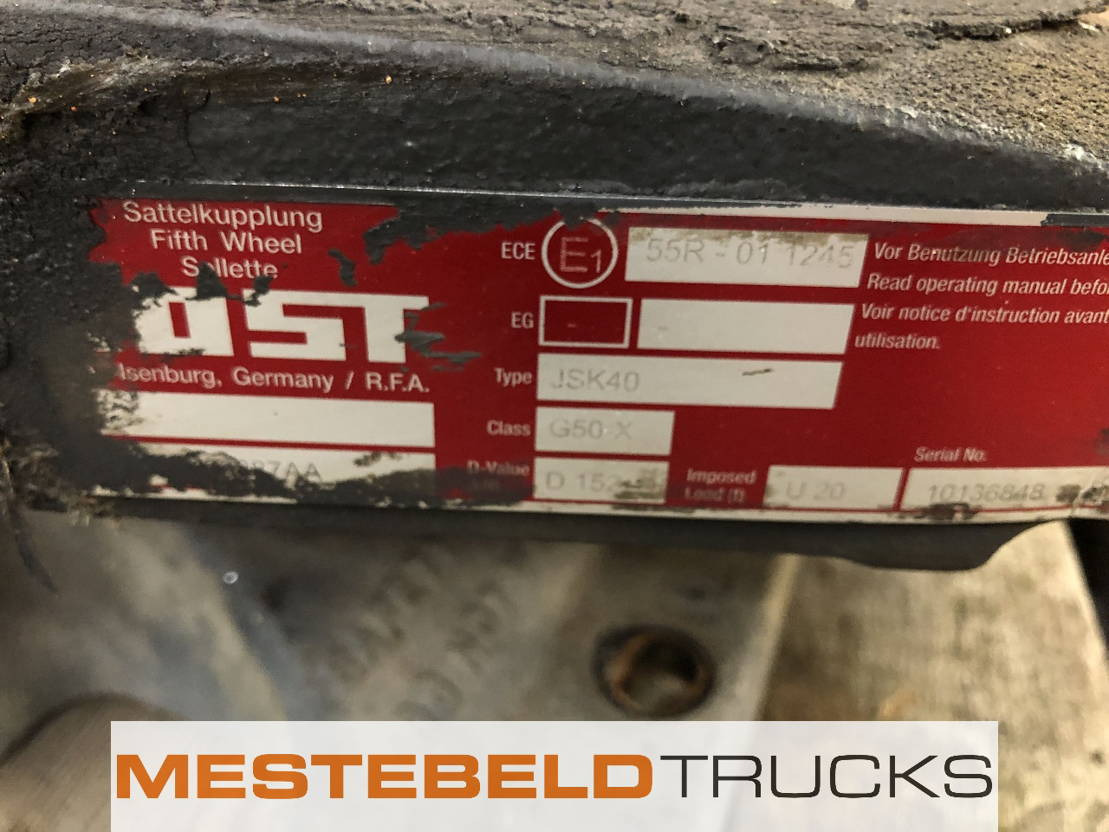 Mercedes-Benz Schotel Jost JSK 40 - Рама/ Шаси за Камион: снимка 2 Mercedes-Benz Schotel Jost JSK 40 - Рама/ Шаси за Камион: снимка 2