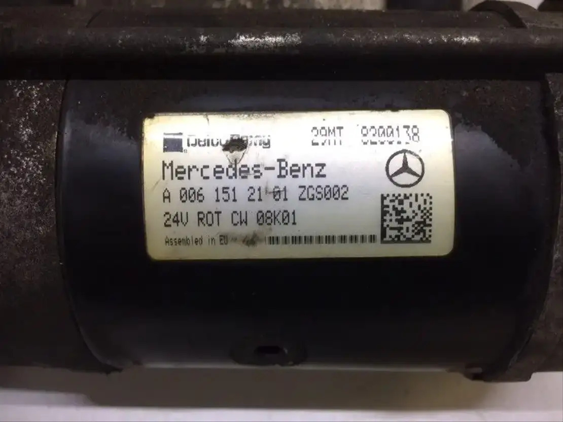 Mercedes-Benz Startmotor OM 904 LA - Двигател и части за Камион: снимка 2 Mercedes-Benz Startmotor OM 904 LA - Двигател и части за Камион: снимка 2