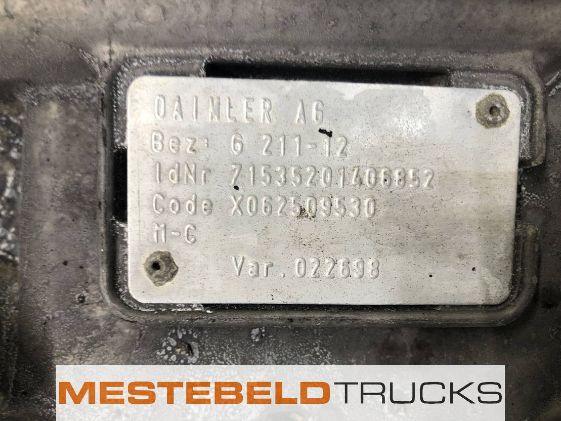 Mercedes-Benz Versnellingsbak G 211-12 KL - Скоростна кутия и части за Камион: снимка 5 Mercedes-Benz Versnellingsbak G 211-12 KL - Скоростна кутия и части за Камион: снимка 5