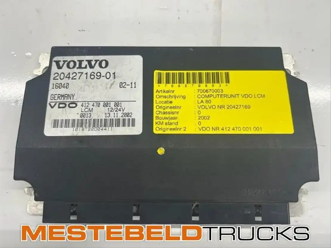 Volvo LCM unit - Електрическа система за Камион: снимка 1 Volvo LCM unit - Електрическа система за Камион: снимка 1