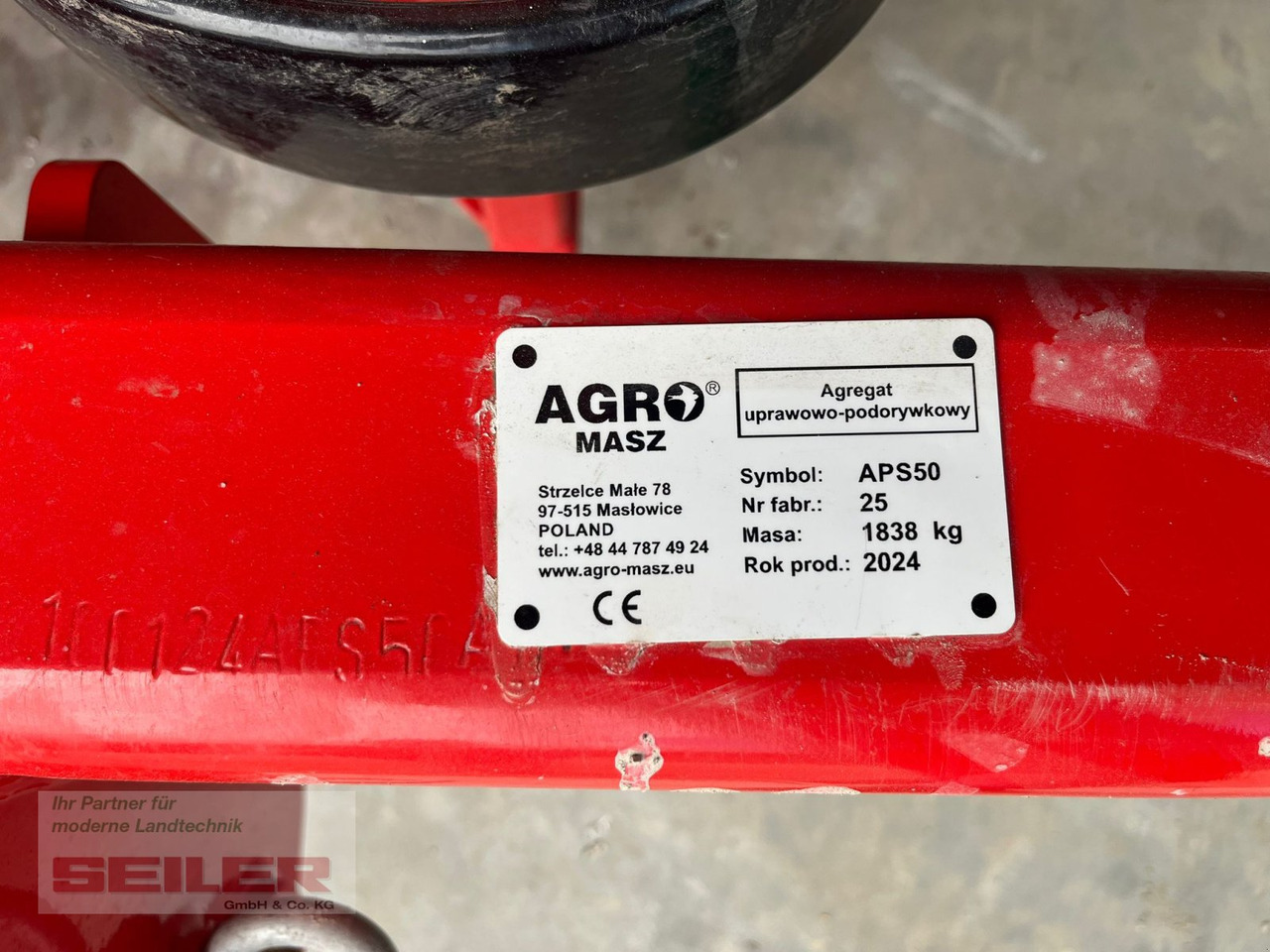 Agro-Masz APS 50 H - Култиватор: снимка 5 Agro-Masz APS 50 H - Култиватор: снимка 5