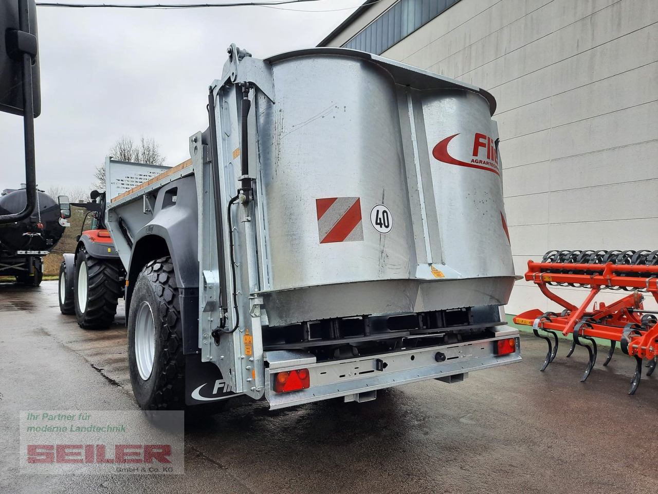 Fliegl ADS 100 Einachs 9m³ - Разпръсквач за оборски тор: снимка 5 Fliegl ADS 100 Einachs 9m³ - Разпръсквач за оборски тор: снимка 5